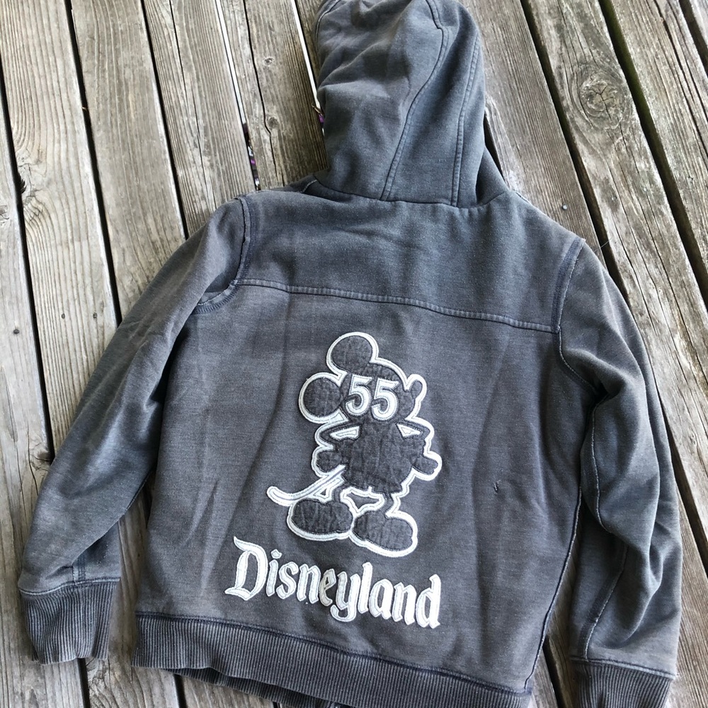 Disneyland 55 years fur lined hoodie